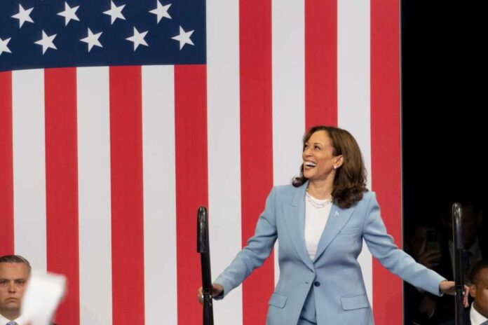 Kamala,Harris,,Vice,President,,Usa,Campaigning,In,Atlanta,,Usa,,July