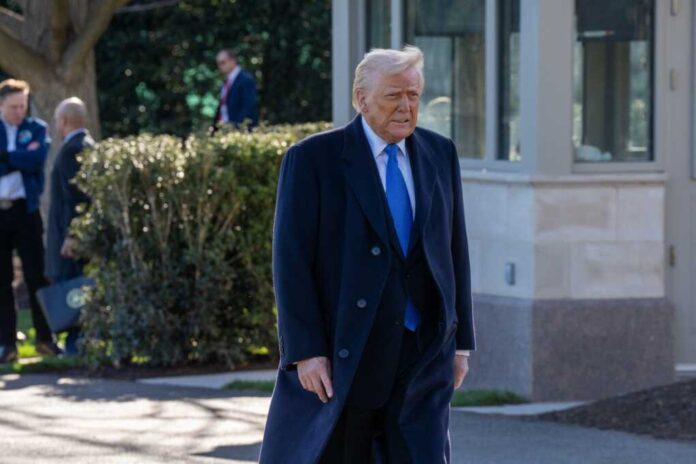 Washington,Dc,,United,States,,March,21,2025:president,Donald,Trump,Stops