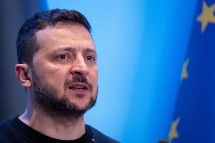 Ukrainian,President,Volodymyr,Zelenskyy,And,Belgian,Prime,Minister,Alexander,De