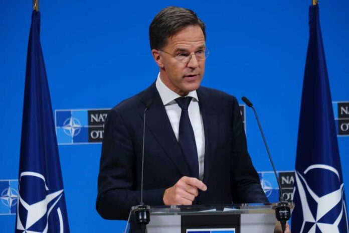 New,Nato,Secretary,General,Mark,Rutte,Attends,A,Press,Conference,