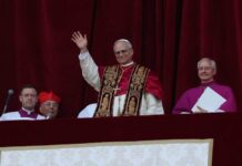 Pope SLAMS U.S. Actions: “A Delusion of Omnipotence” Pope waving from a balcony during a public address
