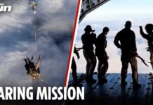 British Military’s Daring Parachute Rescue Mission Army parachute onto remote island to help Brit cruise