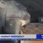 Chemical hazmat emgergency prompts evacuations in Garden Grove