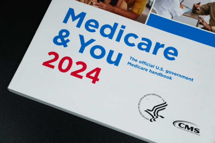 Cover of the Medicare & You 2024 handbook