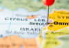 Peace Framework Signed — War Logic Remains Close-up of a map showing Beirut with a red location pin
