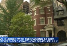 Monitoring Meltdown Ends At Governor’s Fence Man charged with trespassing at Illinois Gov. JB Pritzker's home in Chicago on July 4: documents