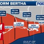 Gulf Waters Rise — Expert Battle Erupts Tropical Storm Bertha Has Formed In The Gulf Of America