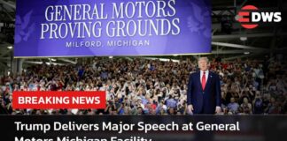 BREAKING: U.S. President Trump Delivers Major Speech at General Motors Michigan Facility | AC15