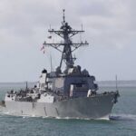 AI Warships, Taxpayers On The Hook A naval destroyer sailing in the ocean