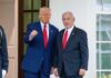 Ally Bombshell Splits Israel–DC Donald Trump and Benjamin Netanyahu standing together at the White House