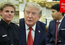 BREAKING: Trump Welcomes 'Hero' Lifeguard Ryder Williams And The Boy He Saved To The White House