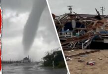 Tornado RIPS Long Island Beach Club Insane Footage Shows Moment Tornado Rips Through Long Island Beach Club Leaving it in Ruins
