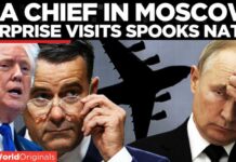 Covert Moscow Visit Sparks Questions CIA CHIEF IN MOSCOW! John Ratcliffe’s Secret Russia Trip Deepens US-Russia Mystery | Times Now World