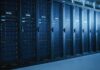 Data Center Freeze Rattles Michigan Row of server racks in a data center