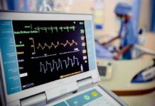 Germany’s Nurse Nightmare Widens Again Patient monitor displaying vital signs in a hospital room