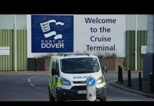 Masked anti-immigration protesters disrupt UK's Dover port