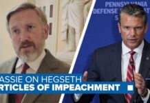 War Powers Showdown Erupts In Congress Rep. Massie moves to impeach Pete Hegseth over Iran war