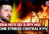 RUSSIAN DRONE HITS KYIV: Ukraine's SBU Headquarters Targeted, Zelenskyy Vows Revenge | WATCH