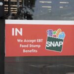 store door sign about EBT SNAP acceptance